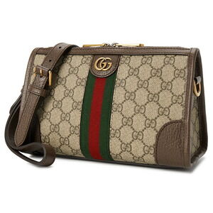 Gucci canvas GG Ophidia ebony bag beige shoulder Supreme